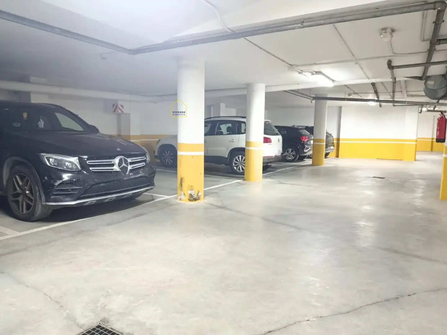 Parking of Flat for sale in Lorca  with Air Conditioner, Storage room and Balcony