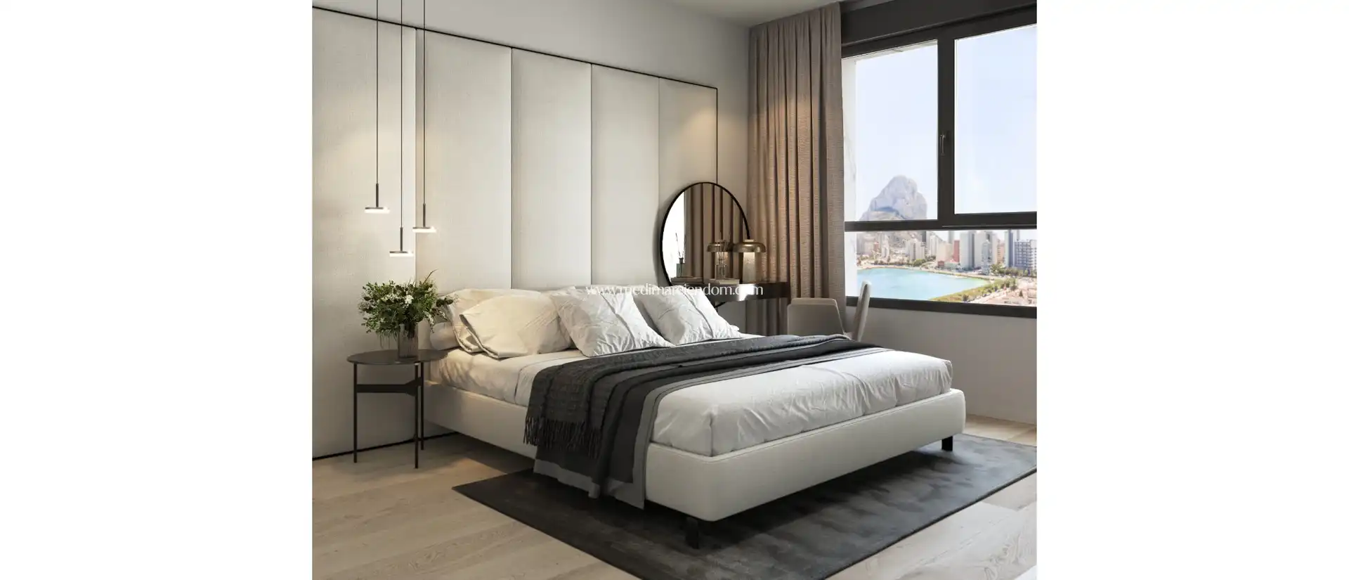 Schlafzimmer von Wohnung zum Verkauf in Calpe / Calp mit Terrasse