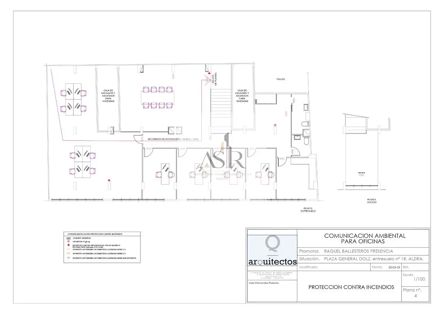 Office for rent in Alzira