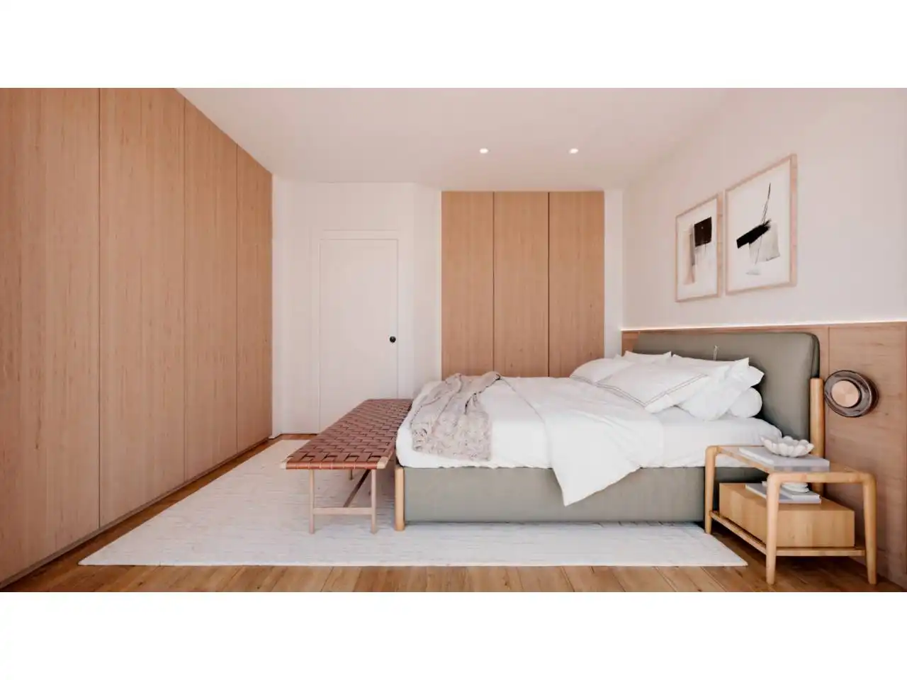 Bedroom of Houses for sale in Sabadell  with Air Conditioner, Private garden and Parquet flooring