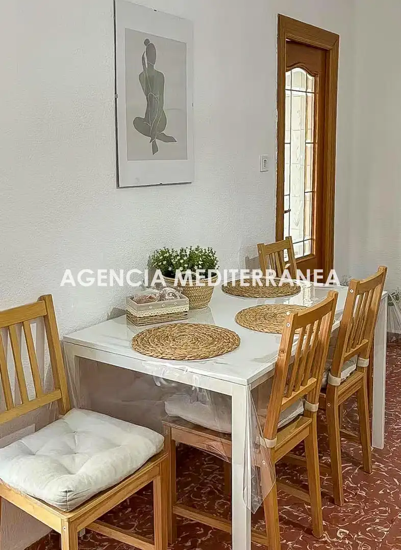 Comedor de Piso de alquiler en Valencia con Aire acondicionado, Calefacción y Amueblado