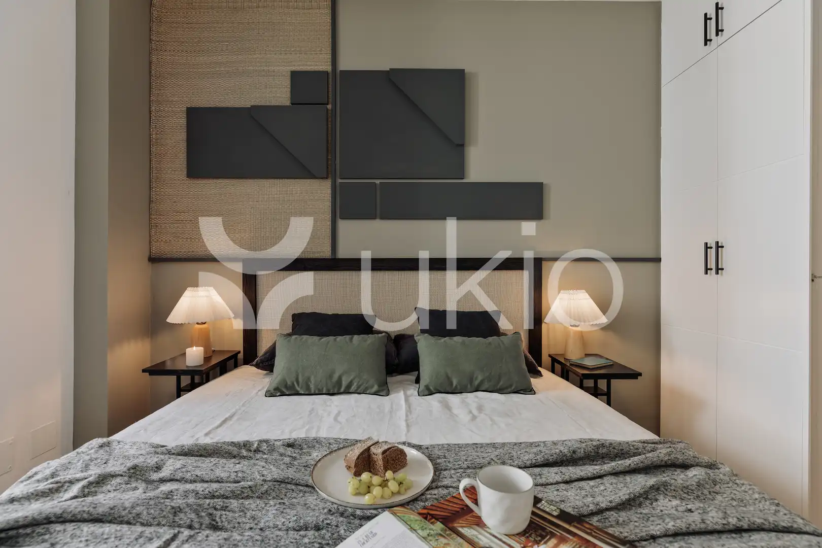 Habitación de Apartamento de alquiler en Barcelona con Aire acondicionado, Calefacción y Amueblado