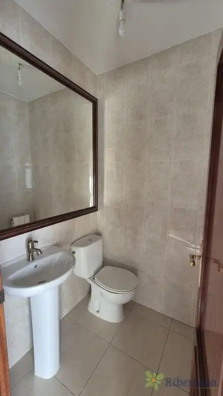 Bathroom of Houses for sale in Fustiñana  with Air Conditioner, Heating and Private garden