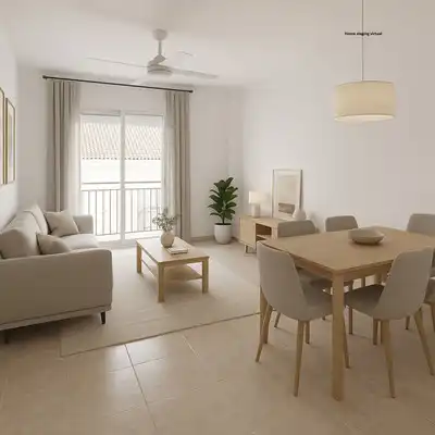 Sala de estar de Apartamento en venta en Fuengirola con Aire acondicionado y Calefacción