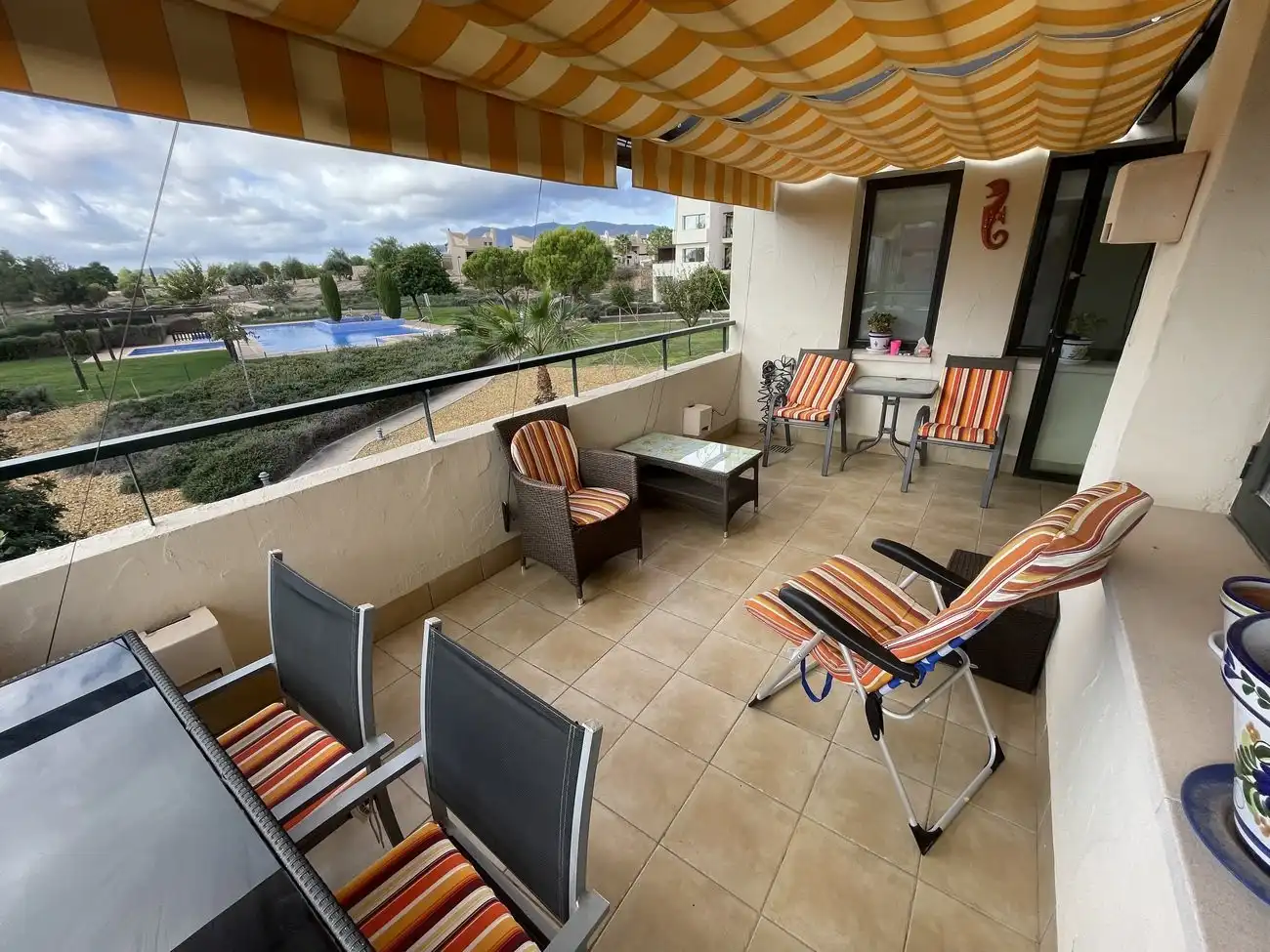 Terrace of Apartments for sale in Murcia  with Heating, Terrace and Swimming Pool