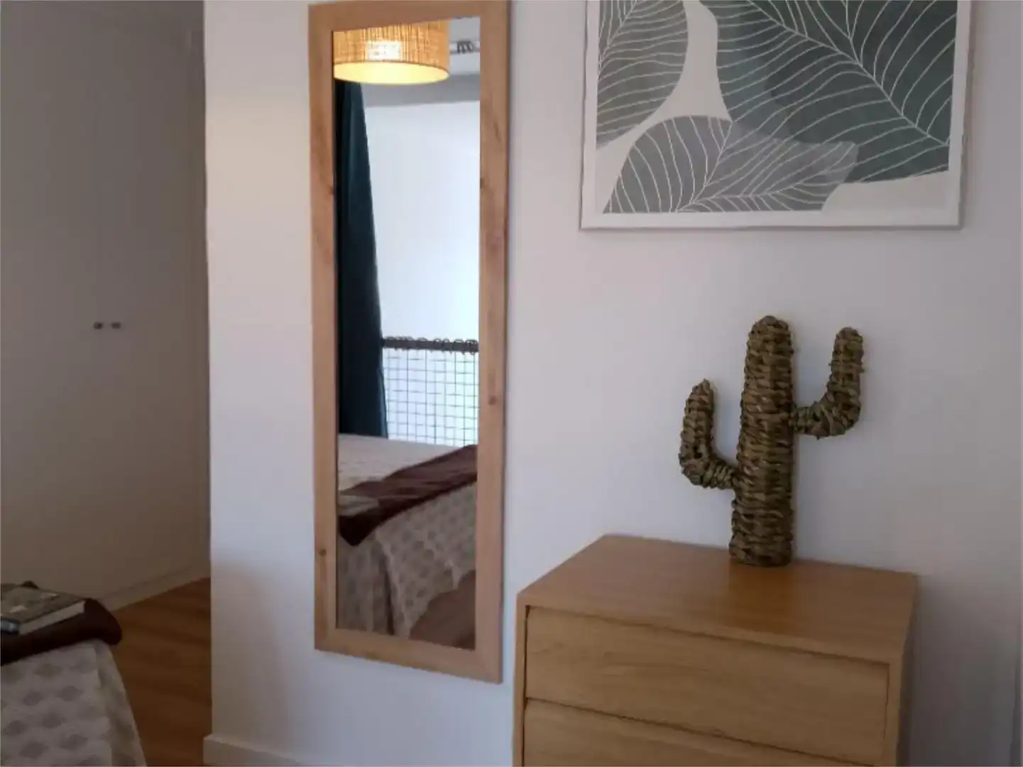 Schlafzimmer von Wohnung zur Miete in  Madrid Capital mit Klimaanlage und Schwimmbad