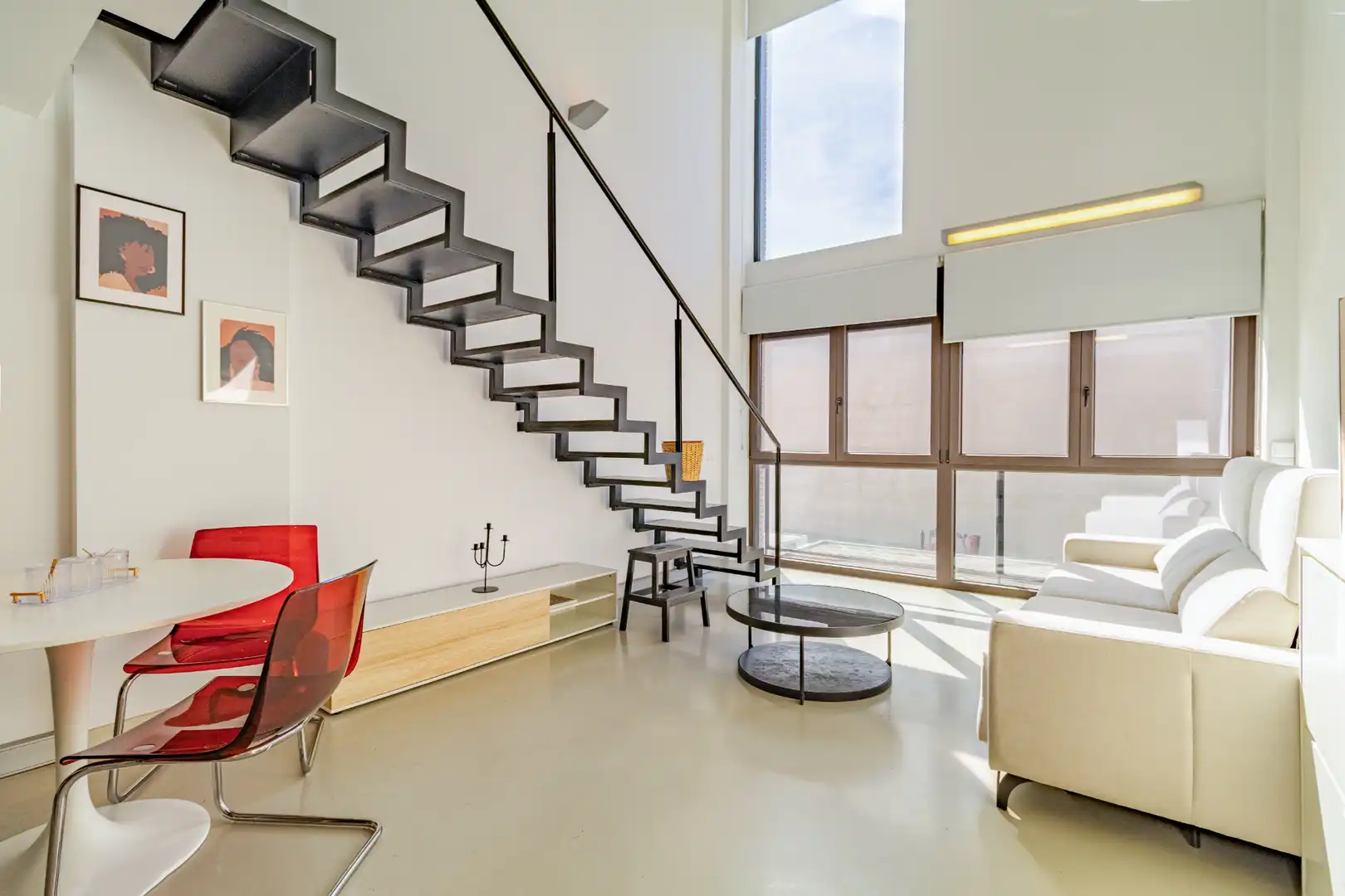 Living room of Duplexes for rent in Parque Ondarreta - Urtinsa