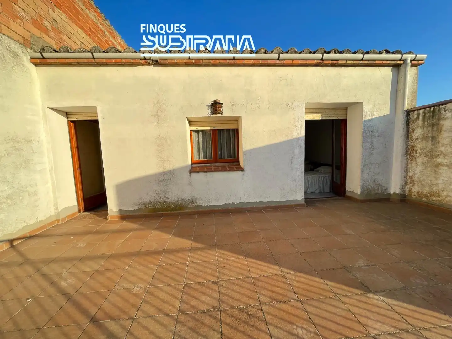 Vista exterior de Casa o xalet en venda en Sant Guim de Freixenet amb Calefacció, Terrassa i Traster