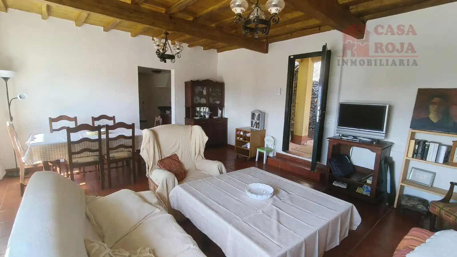 Living room of Houses for sale in Moaña  with Storage room and Furnished