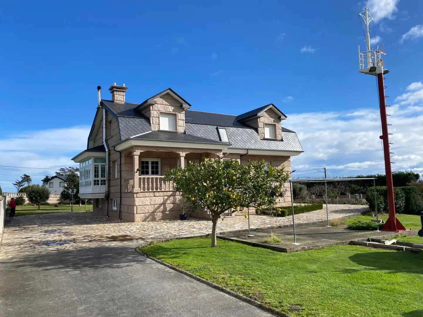 Vista exterior de Casa o chalet en venta en Foz con Calefacción, Jardín privado y Terraza