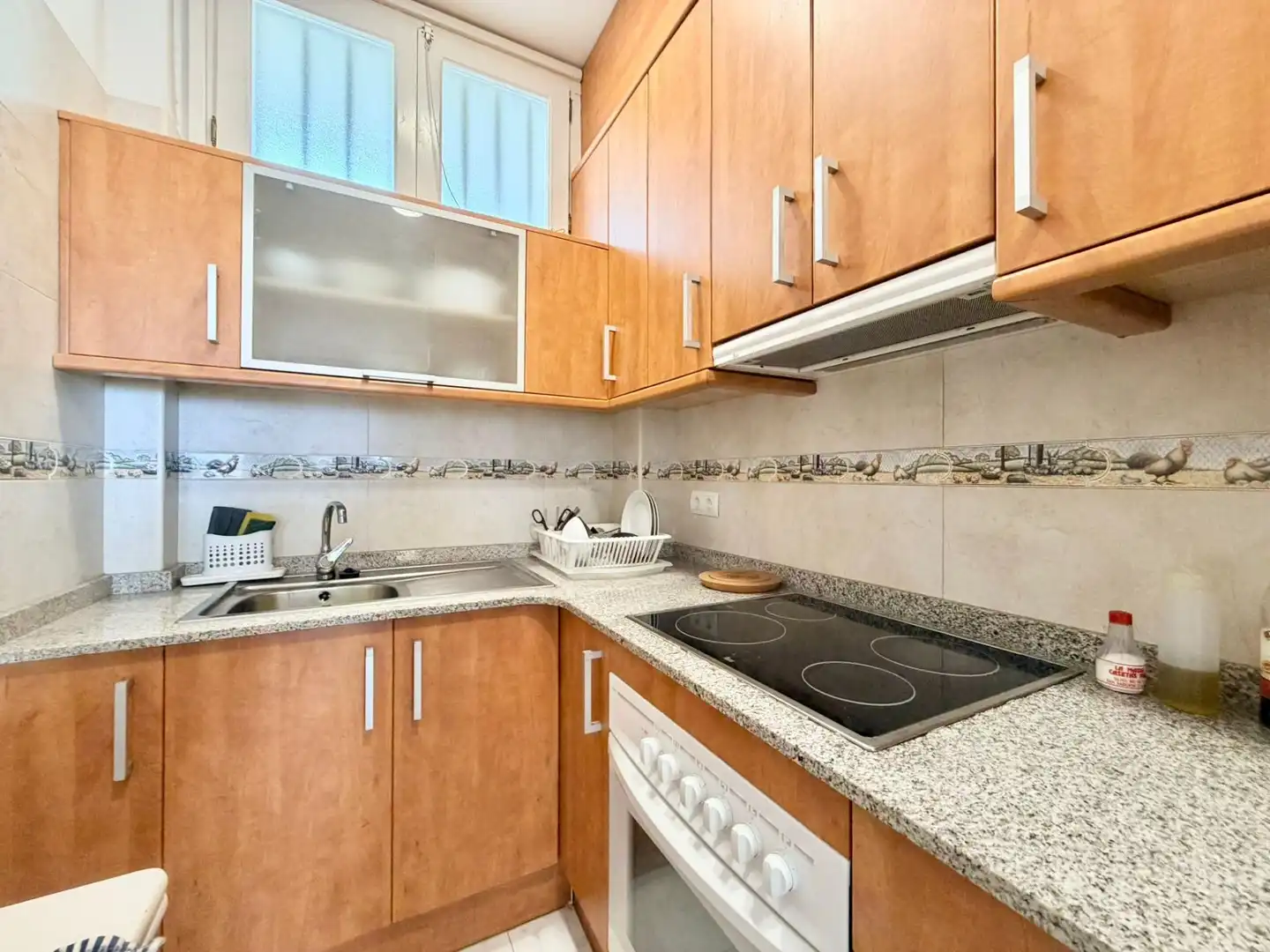 Cocina de Piso en venta en Cunit con Terraza, Amueblado y Piscina comunitaria