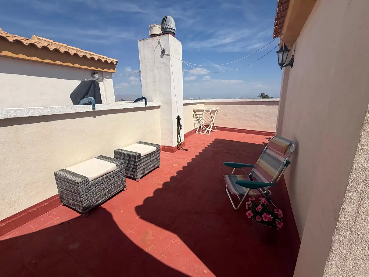 Terrace of Detached homes for sale in Santa Pola  with Air Conditioner, Terrace and Balcony