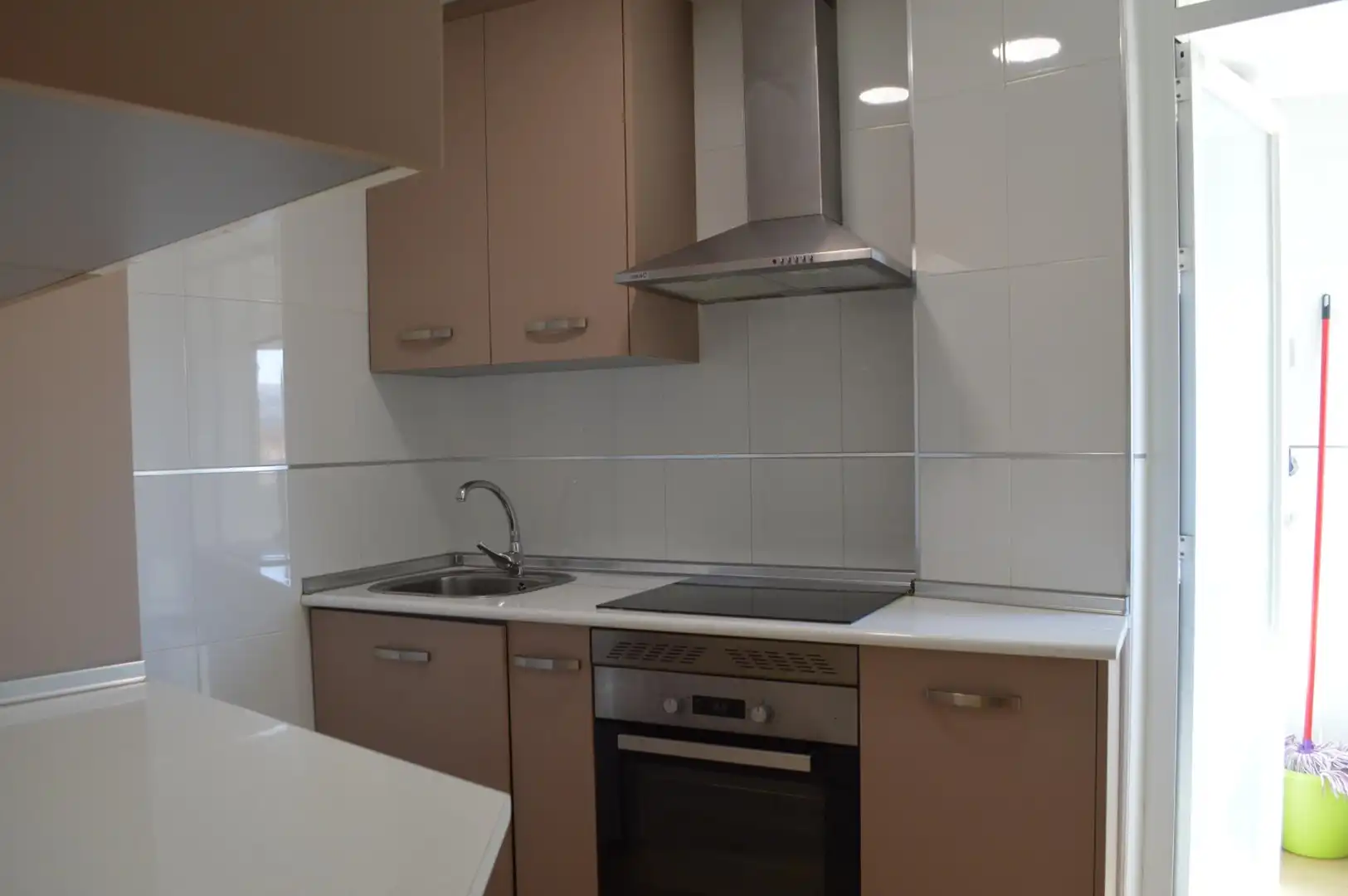 Kitchen of Flat for rent in Granada  with Air Conditioner, Furnished and Balcony