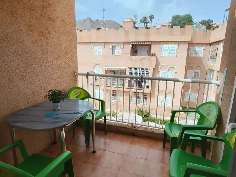 Balcony of Flat for sale in Mazarrón  with Air Conditioner, Terrace and Balcony