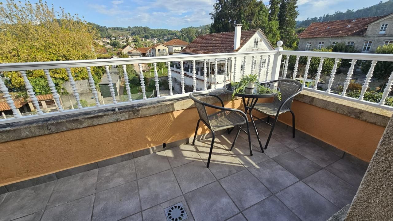 Terrasse von Wohnung zum verkauf in Mondariz mit Heizung, Parkett und Terrasse