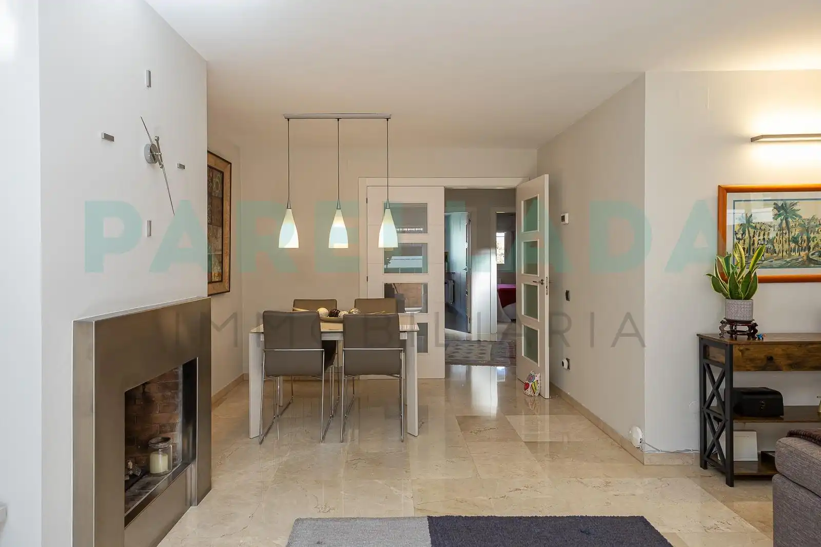 Dining room of Duplexes for sale in Badalona  with Air Conditioner, Heating and Terrace