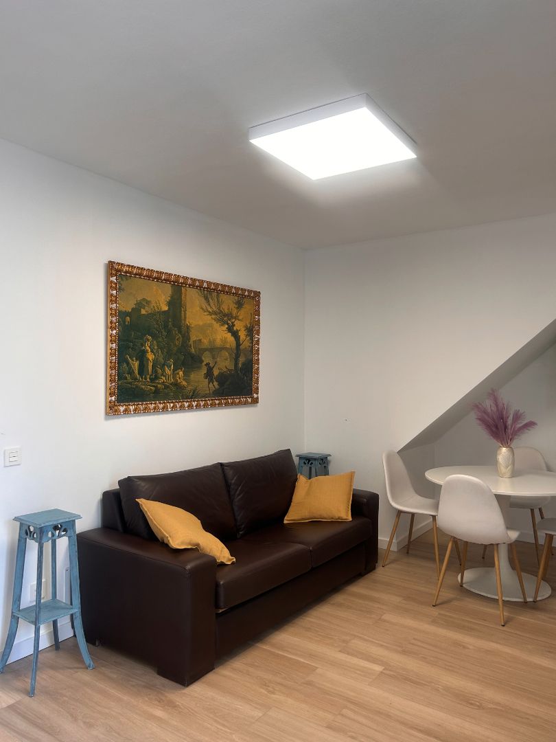 Living room of Flat to rent in Alhaurín El Grande  with Air Conditioner, Heating and Furnished
