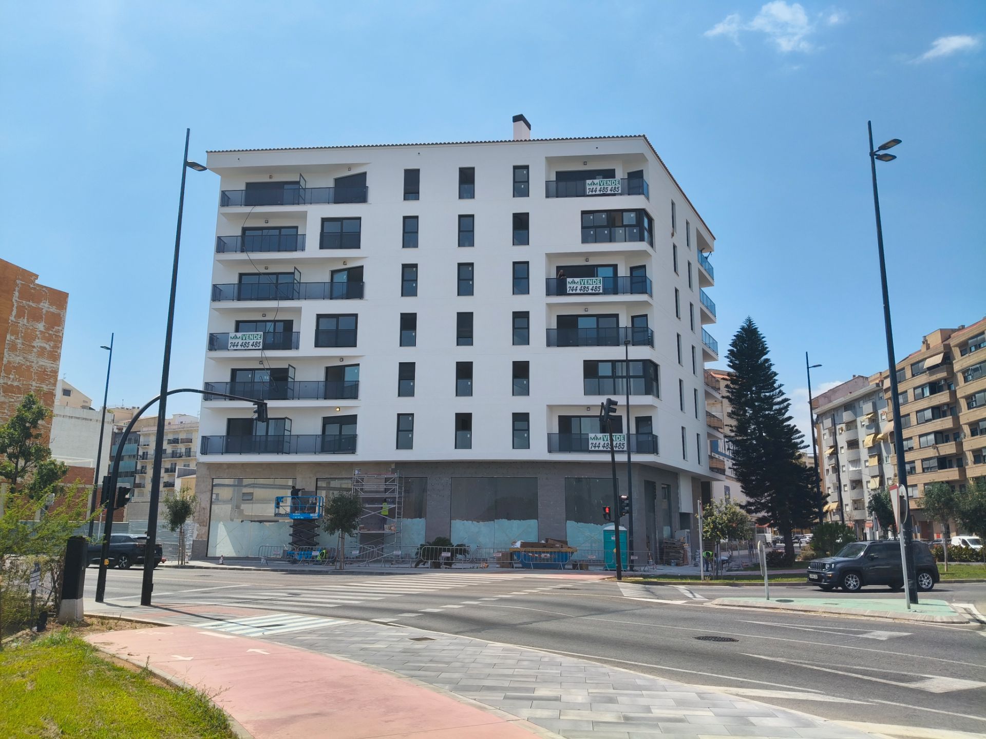 Vista exterior de Pis en venda en Gandia