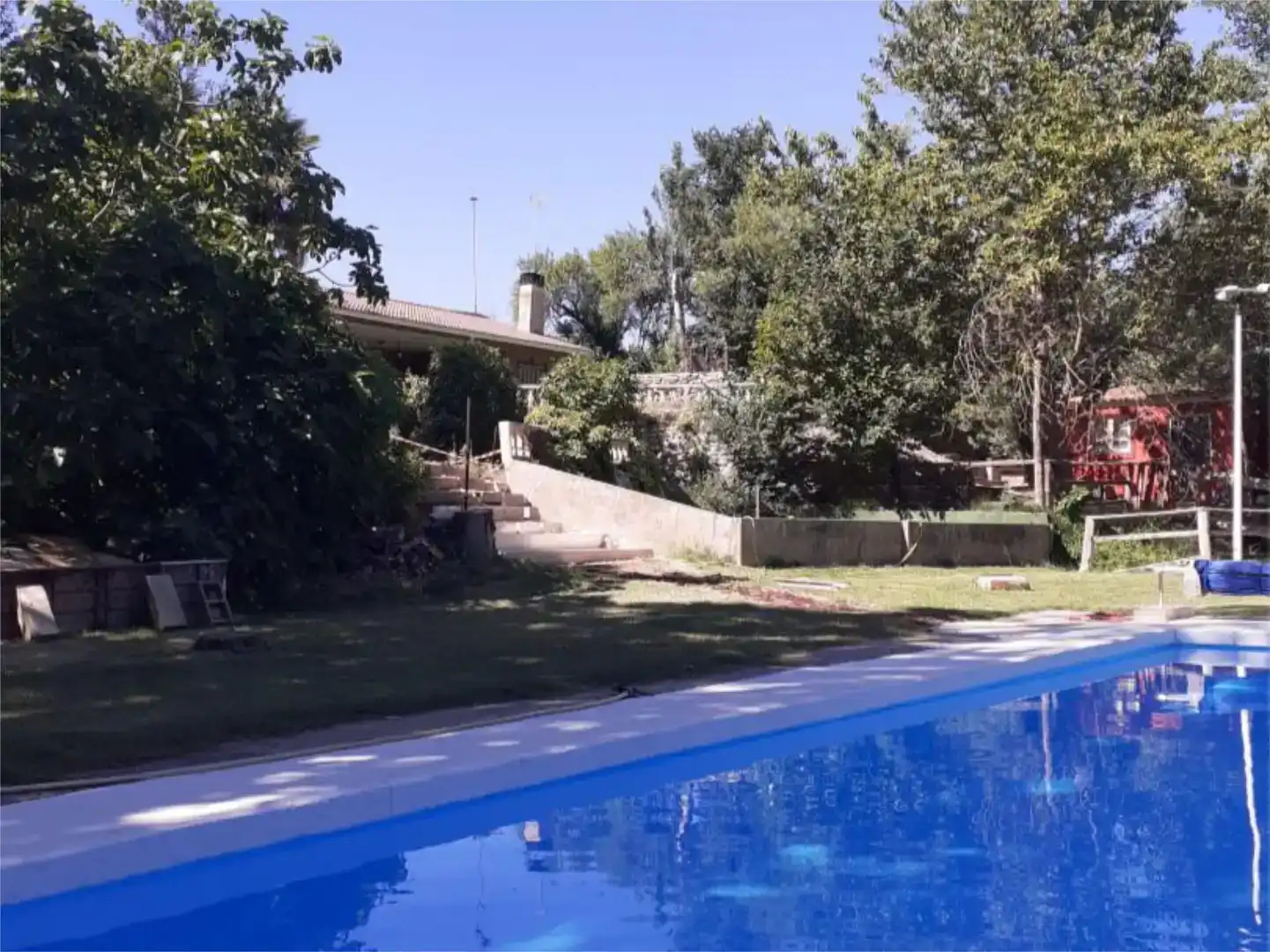 Piscina de Casa o chalet en venta en Roa, Burgos