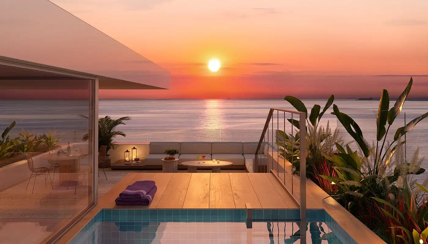 Apartamento con terraza en venta en Platja d'Aro