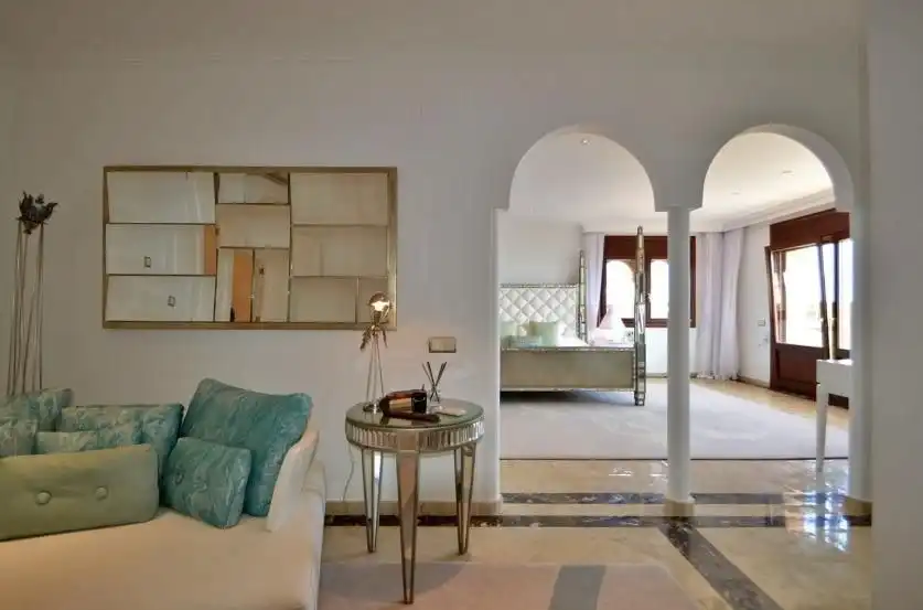 Sala d'estar de Casa o xalet en venda en Jávea / Xàbia amb Aire condicionat, Jardí privat i Terrassa