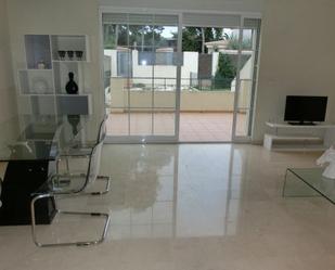 Living room of Single-family semi-detached to rent in Rocafort  with Air Conditioner and Terrace