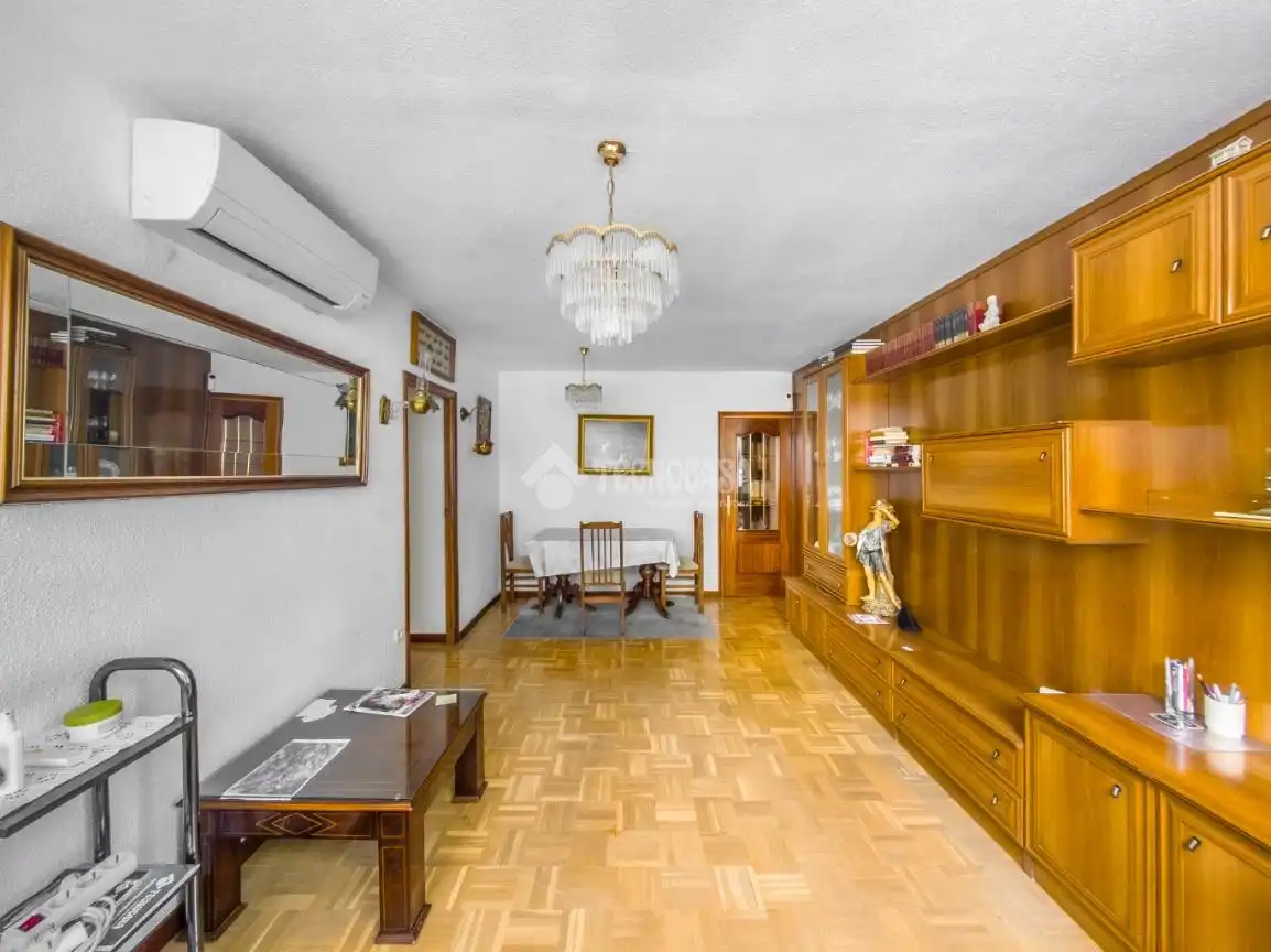 Sala de estar de Piso en venta en Madrid con Aire acondicionado, Calefacción y Parquet