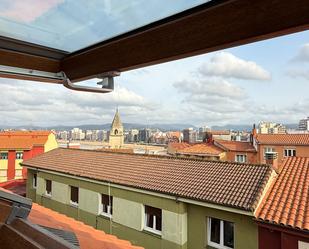 Terrassa de Dúplex de lloguer en Gijón  amb Aire condicionat, Calefacció i Parquet
