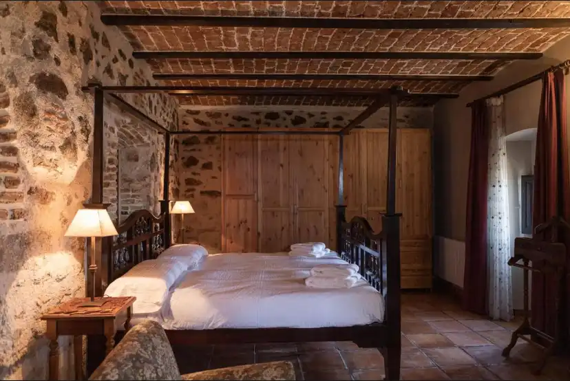 Bedroom of Country homes for sale in Montánchez  with Air Conditioner, Heating and Private garden