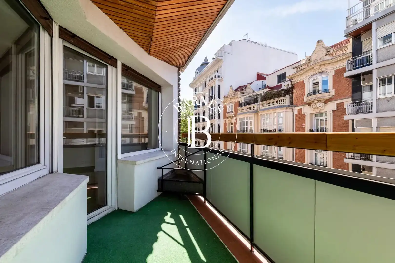 Balcony of Flat for rent in Madrid  with Air Conditioner, Heating and Terrace