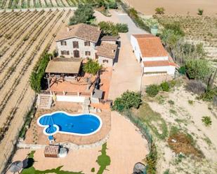 Exterior view of House or chalet for sale in Castellví de la Marca  with Air Conditioner and Swimming Pool