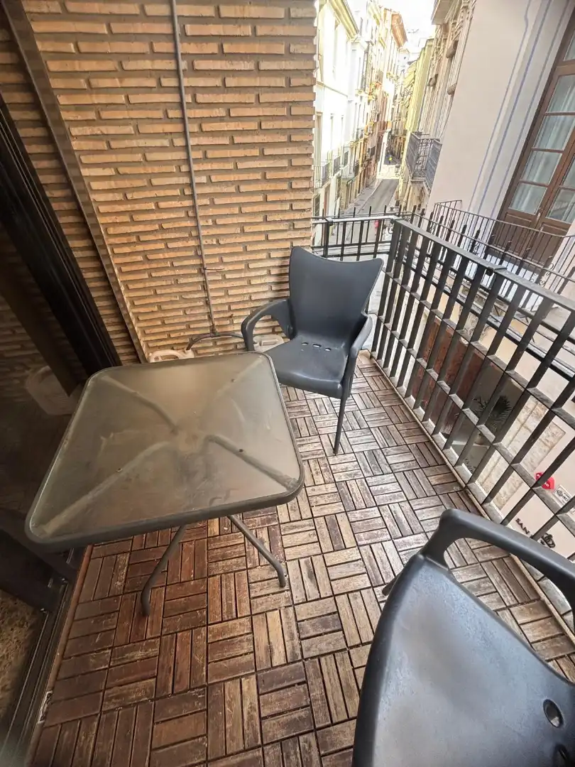 Terrasse von Wohnung zur Miete in Valencia mit Klimaanlage, Heizung und Möbliert