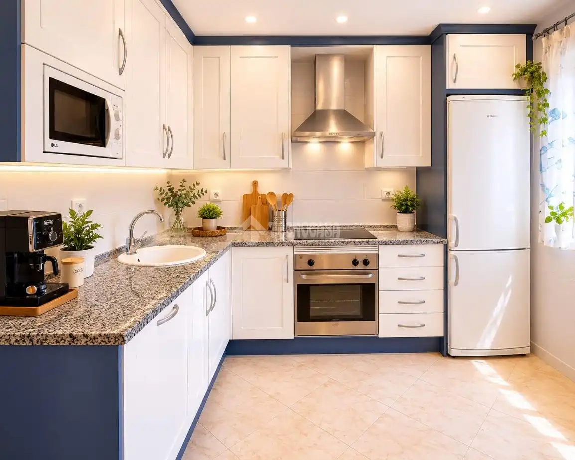 Cocina de Casa o chalet en venta en Carranque con Aire acondicionado, Parquet y Terraza
