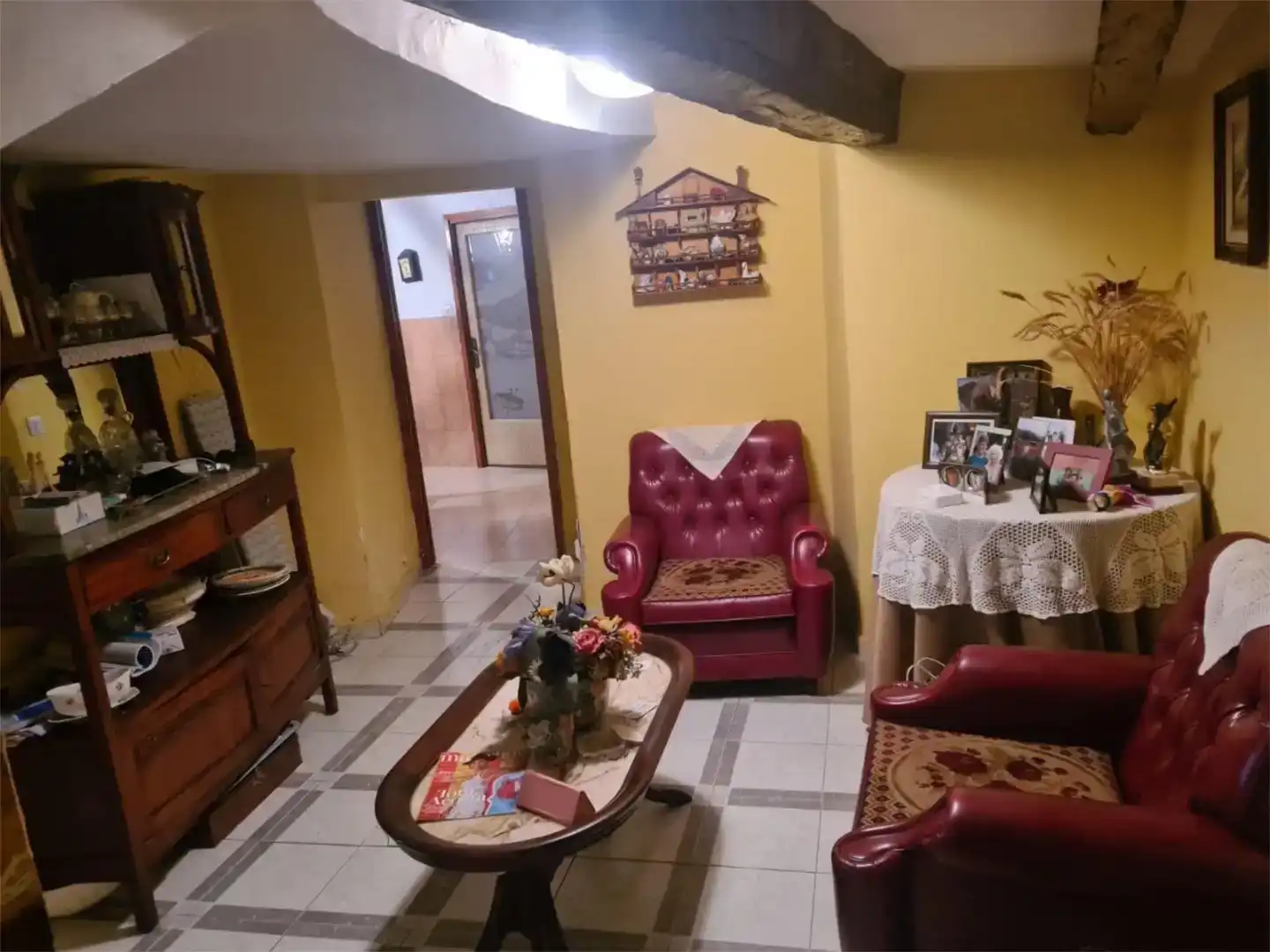 Sala de estar de Dúplex en venta en Pampliega con Trastero, Amueblado y Balcón