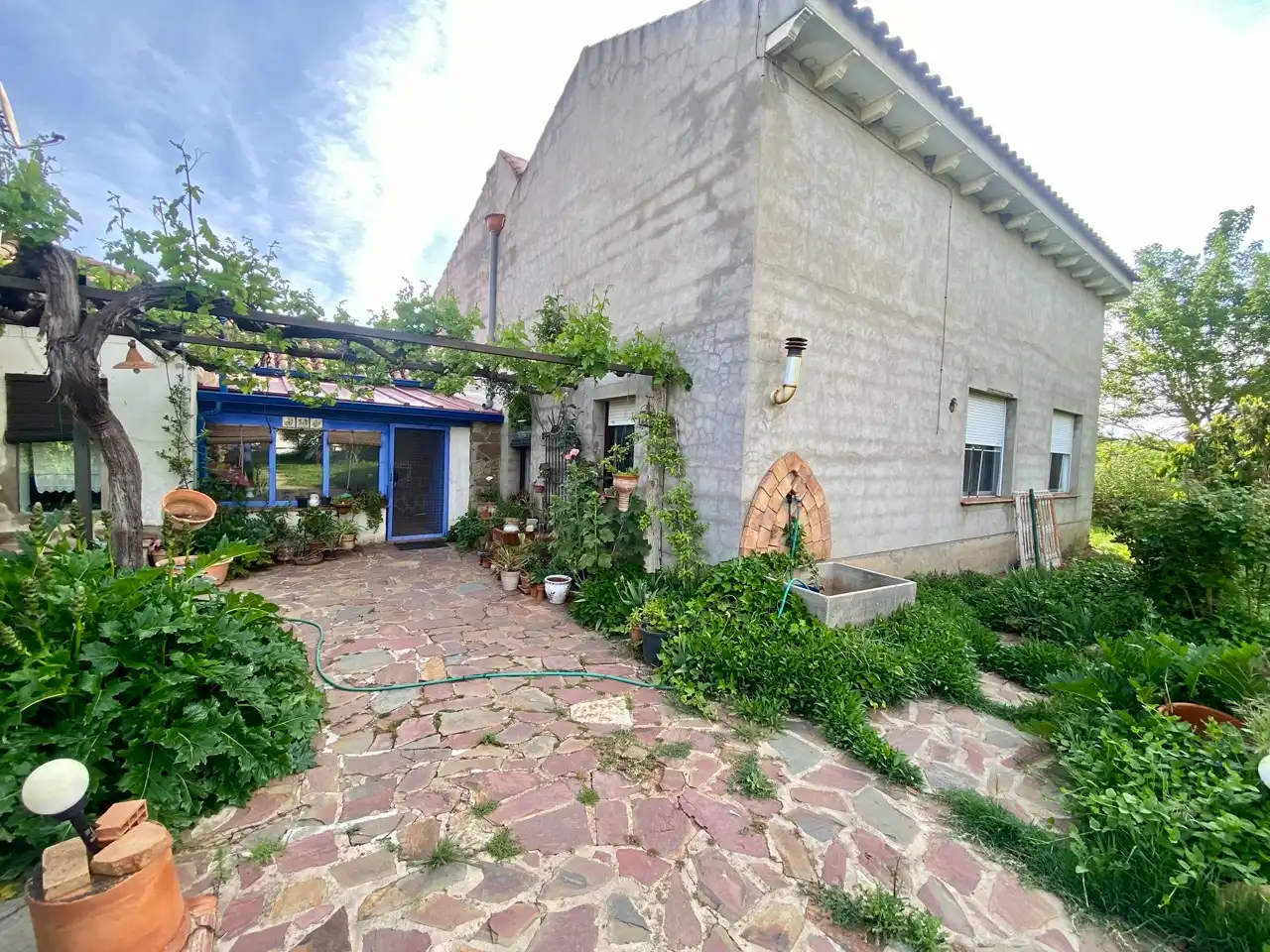 Vista exterior de Casa o chalet en venta en Corral de Calatrava con Aire acondicionado, Calefacción y Jardín privado