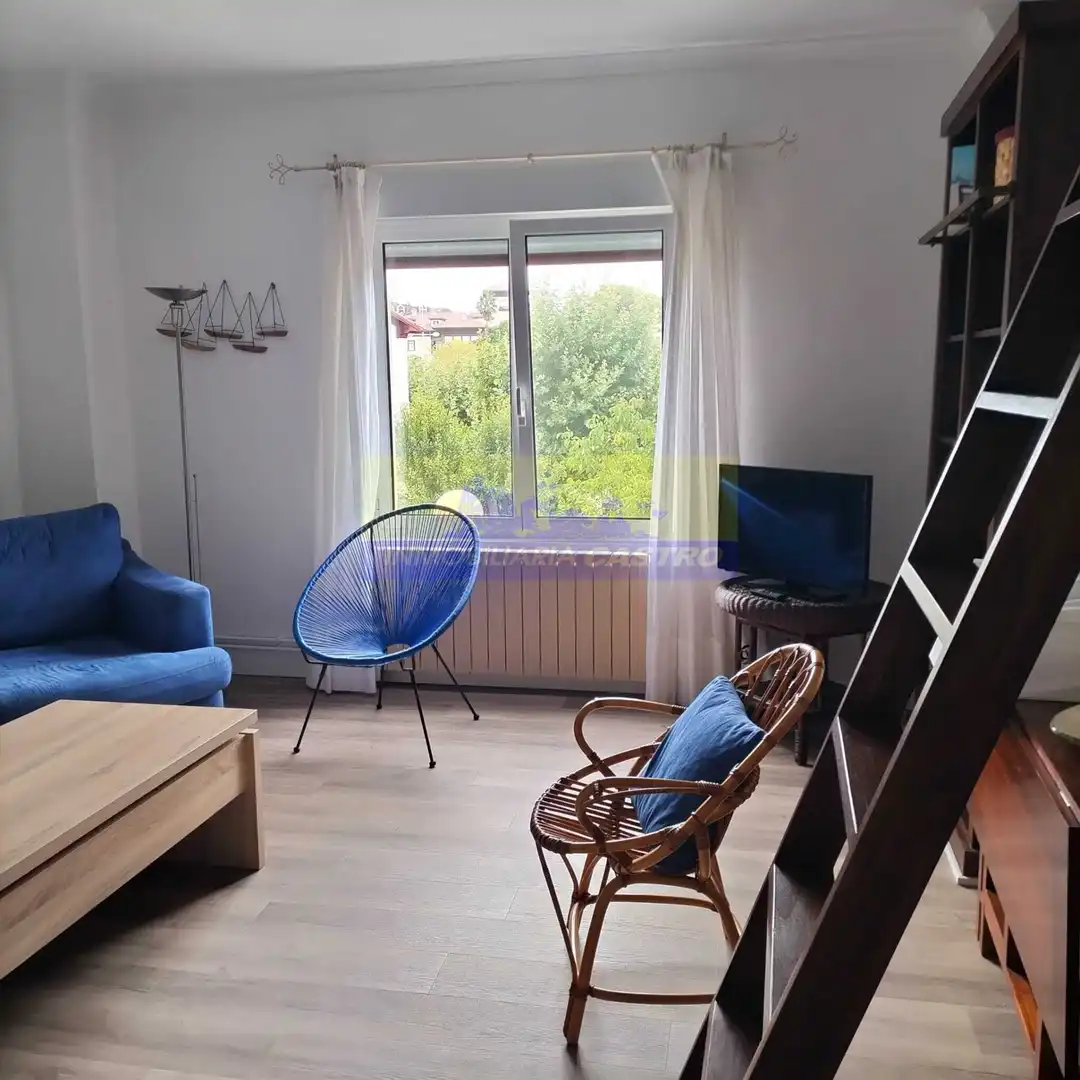 Wohnzimmer von Wohnung zur Miete in Castro-Urdiales mit Heizung, Terrasse und Möbliert