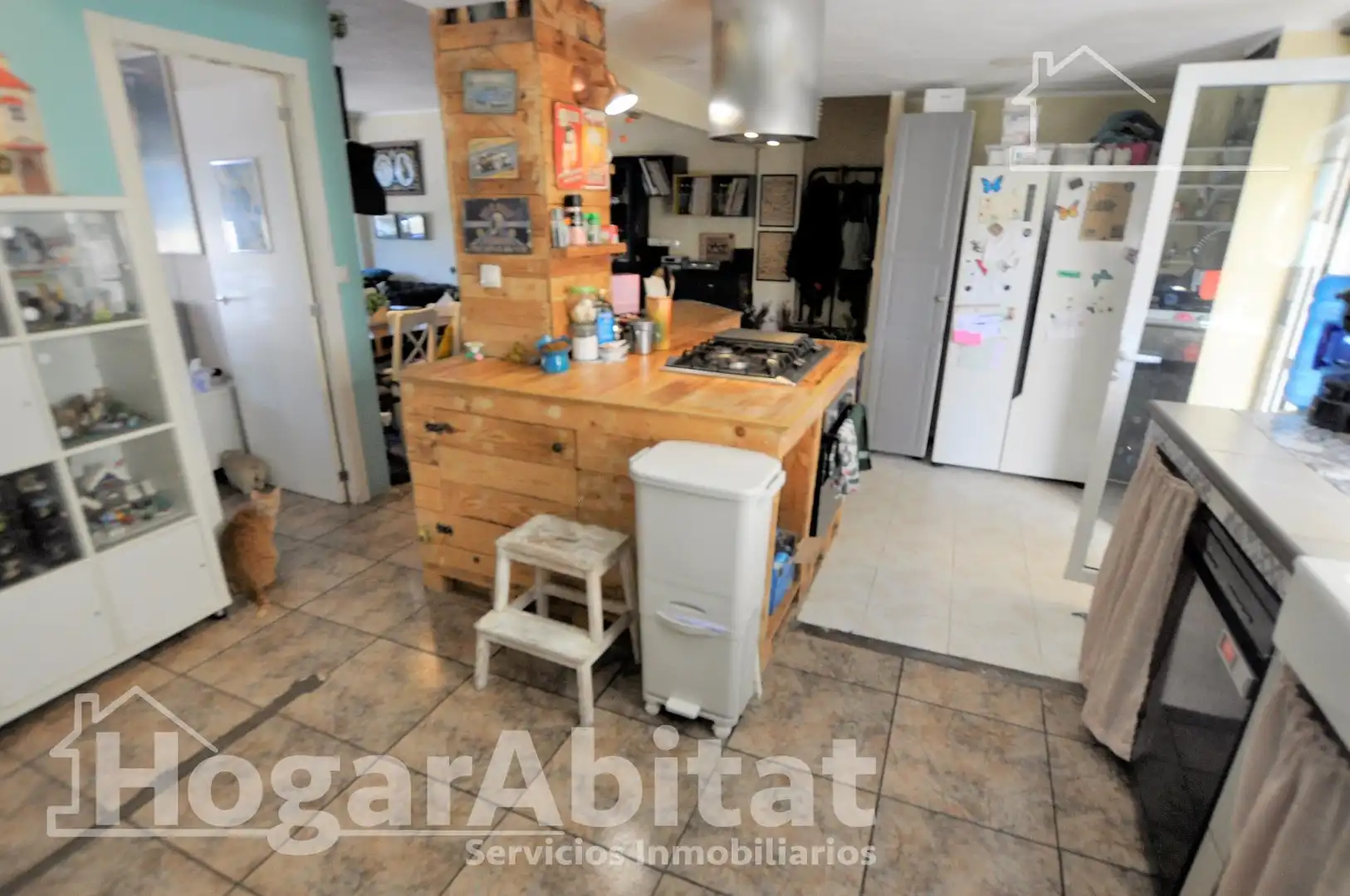Cocina de Piso en venta en Valencia con Terraza