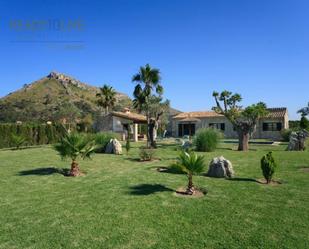 Vista exterior de Finca rústica en venda en Alcúdia amb Calefacció, Jardí privat i Terrassa