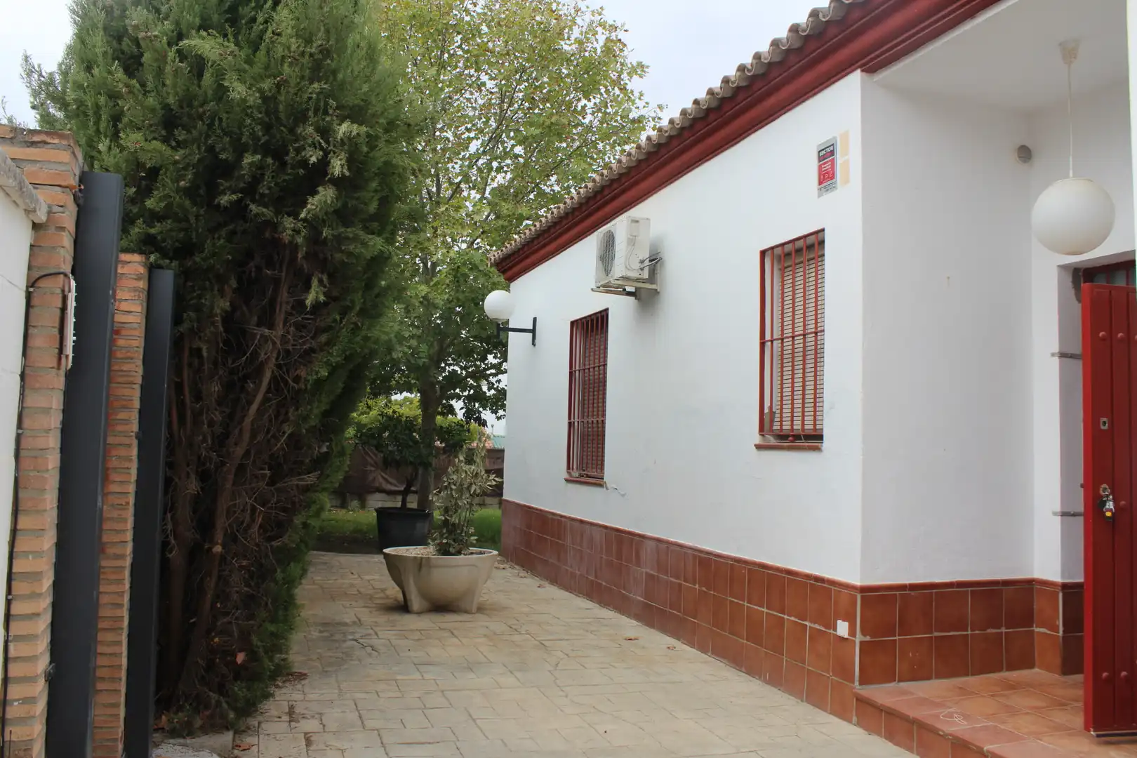 Jardín de Casa o chalet en venta en Villaverde del Río con Aire acondicionado, Jardín privado y Trastero