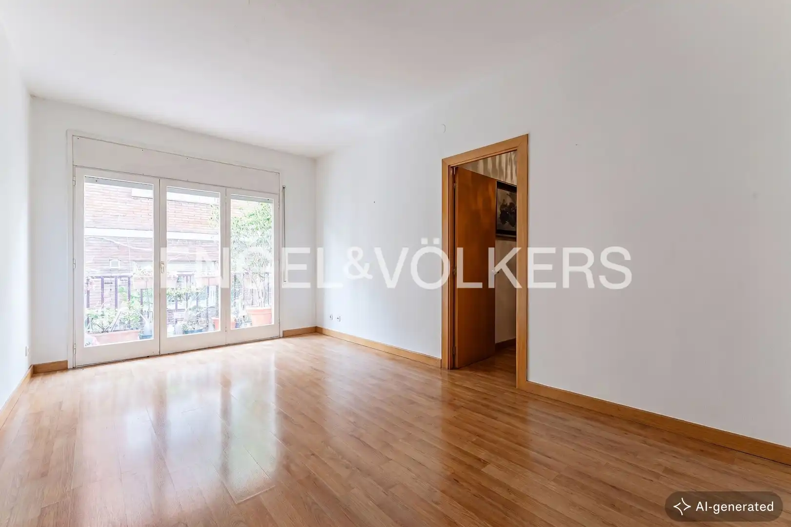Living room of Flat for sale in Barcelona  with Heating and Parquet flooring