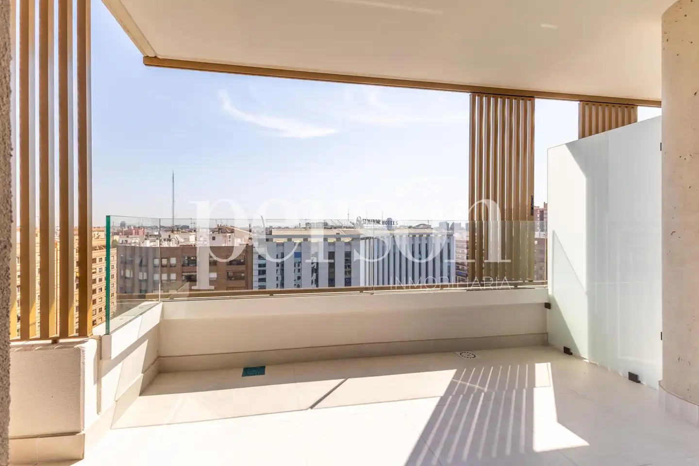 Terraza de Piso de alquiler en Valencia con Aire acondicionado, Calefacción y Terraza
