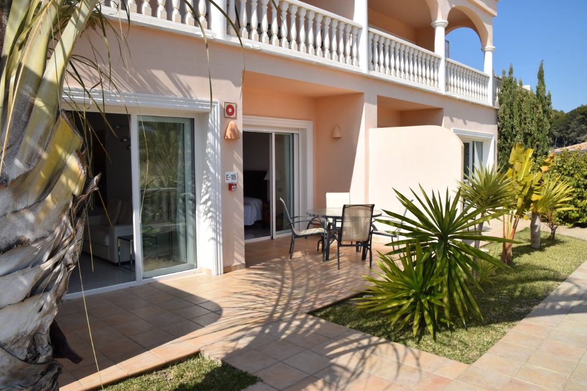 Terrace of Flat for sale in Benissa  with Air Conditioner, Heating and Private garden