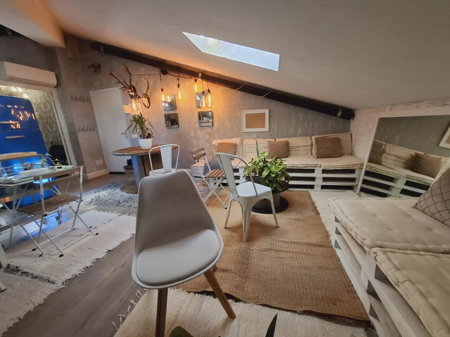 Sala d'estar de Pis de lloguer en Villaviciosa de Odón amb Aire condicionat, Calefacció i Moblat