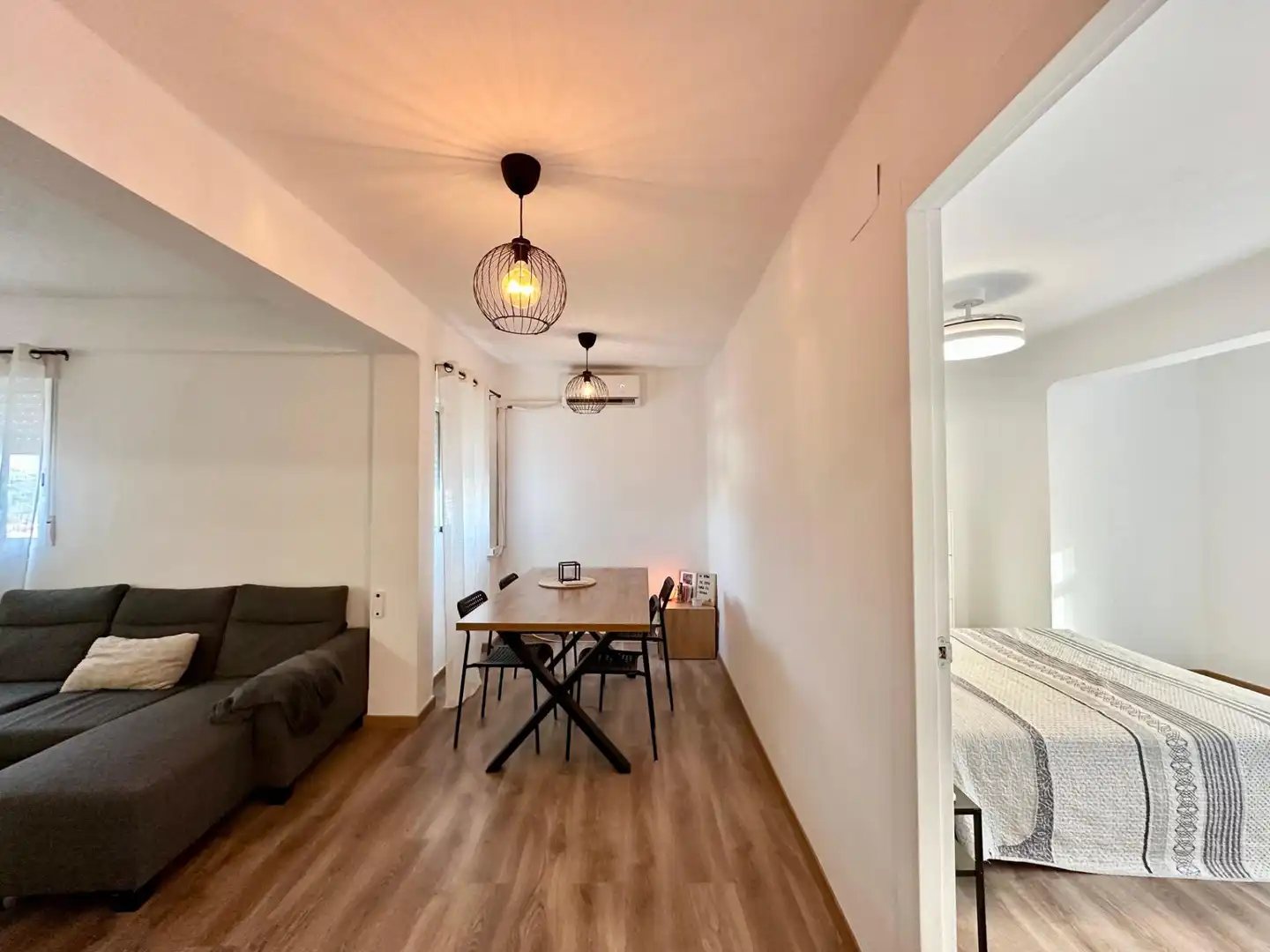 Dining room of Flat for sale in La Pobla Llarga, Valencia