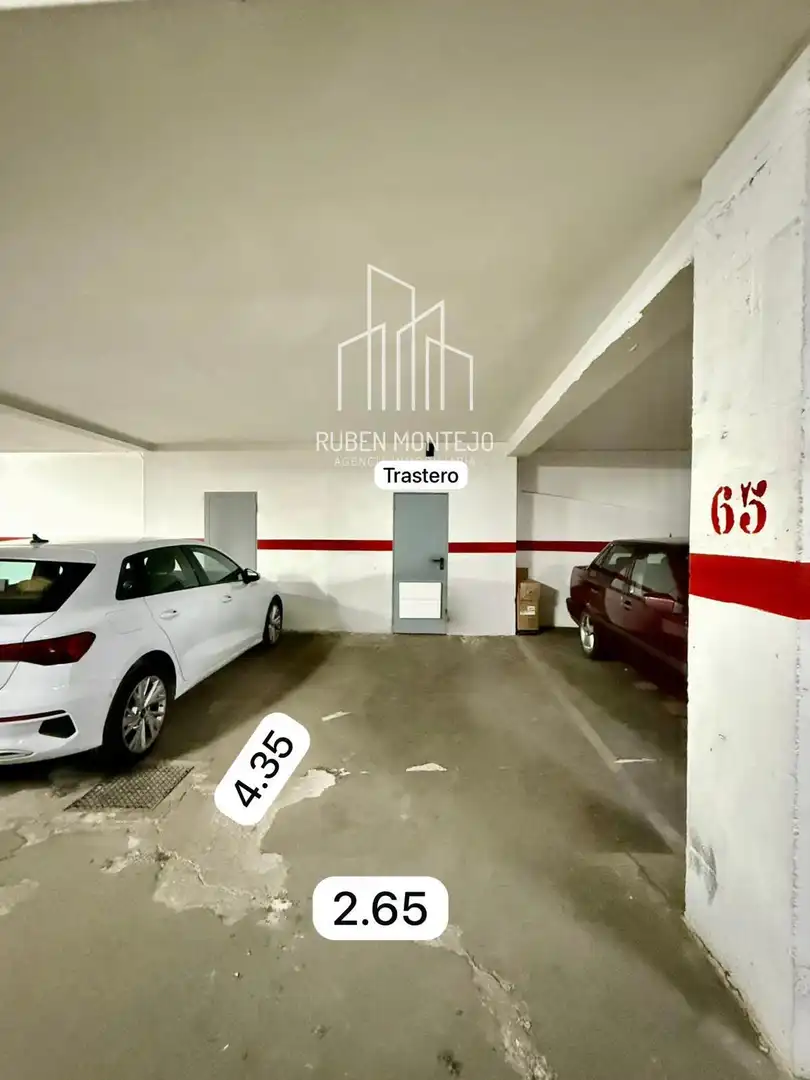 Parking of Flat for sale in Salamanca  with Heating, Terrace and Storage room