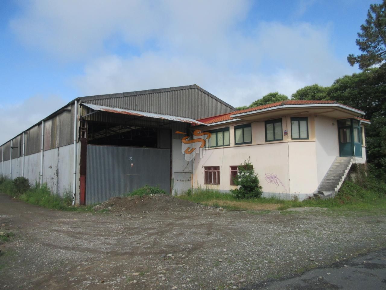 Exterior view of Industrial buildings for sale in Narón