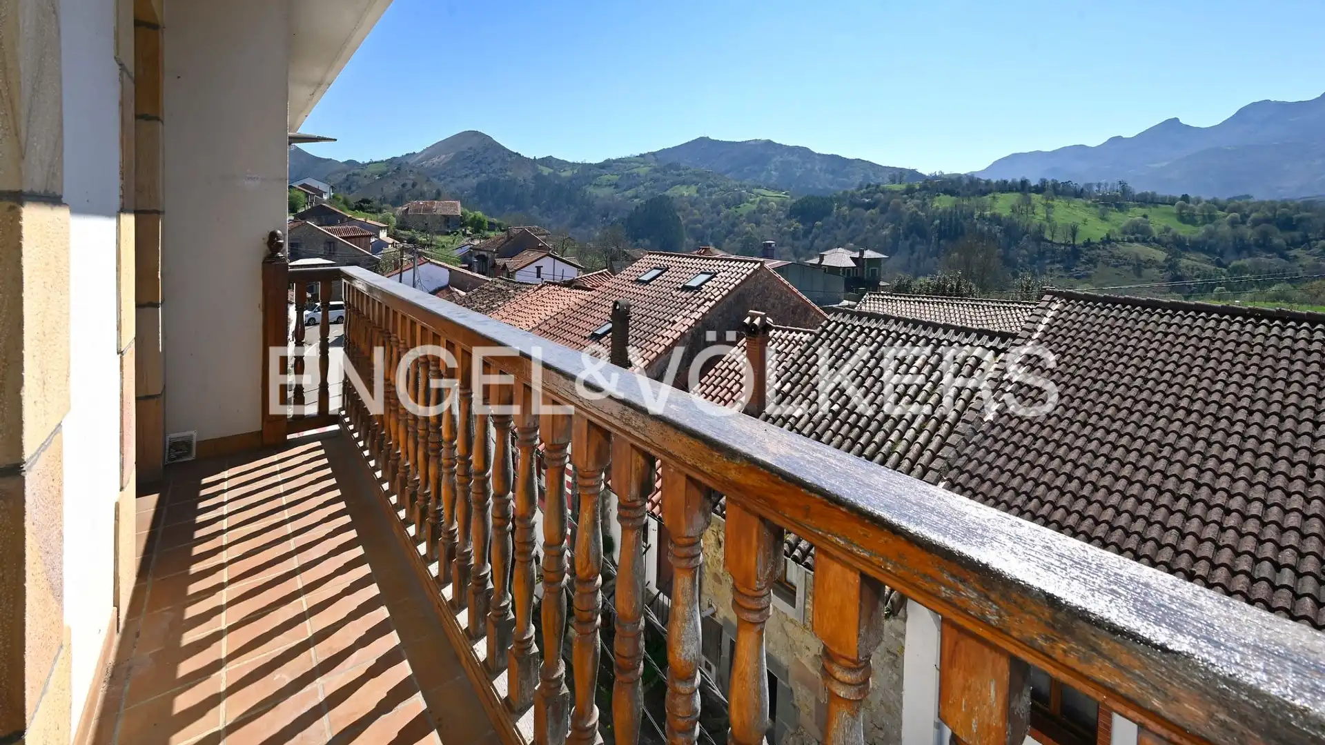 Terrasse von Wohnung zum Verkauf in Herrerías mit Heizung, Parkett und Terrasse