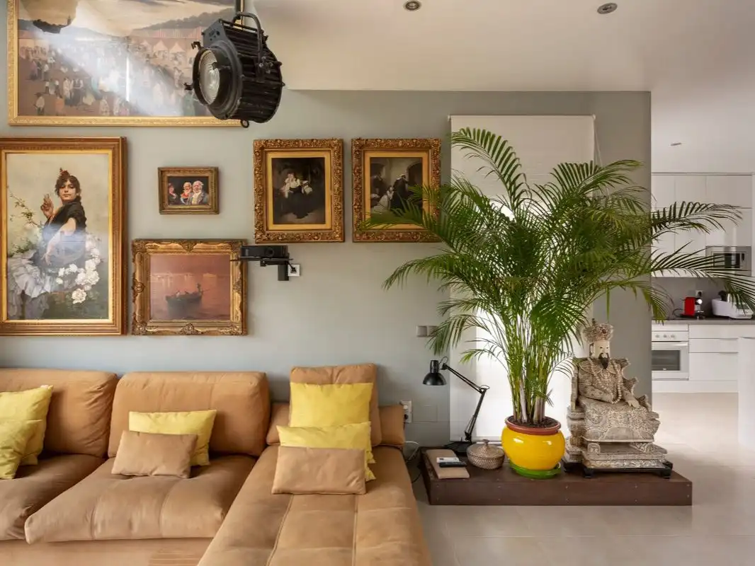 Sala d'estar de Casa o xalet de lloguer en Las Negras