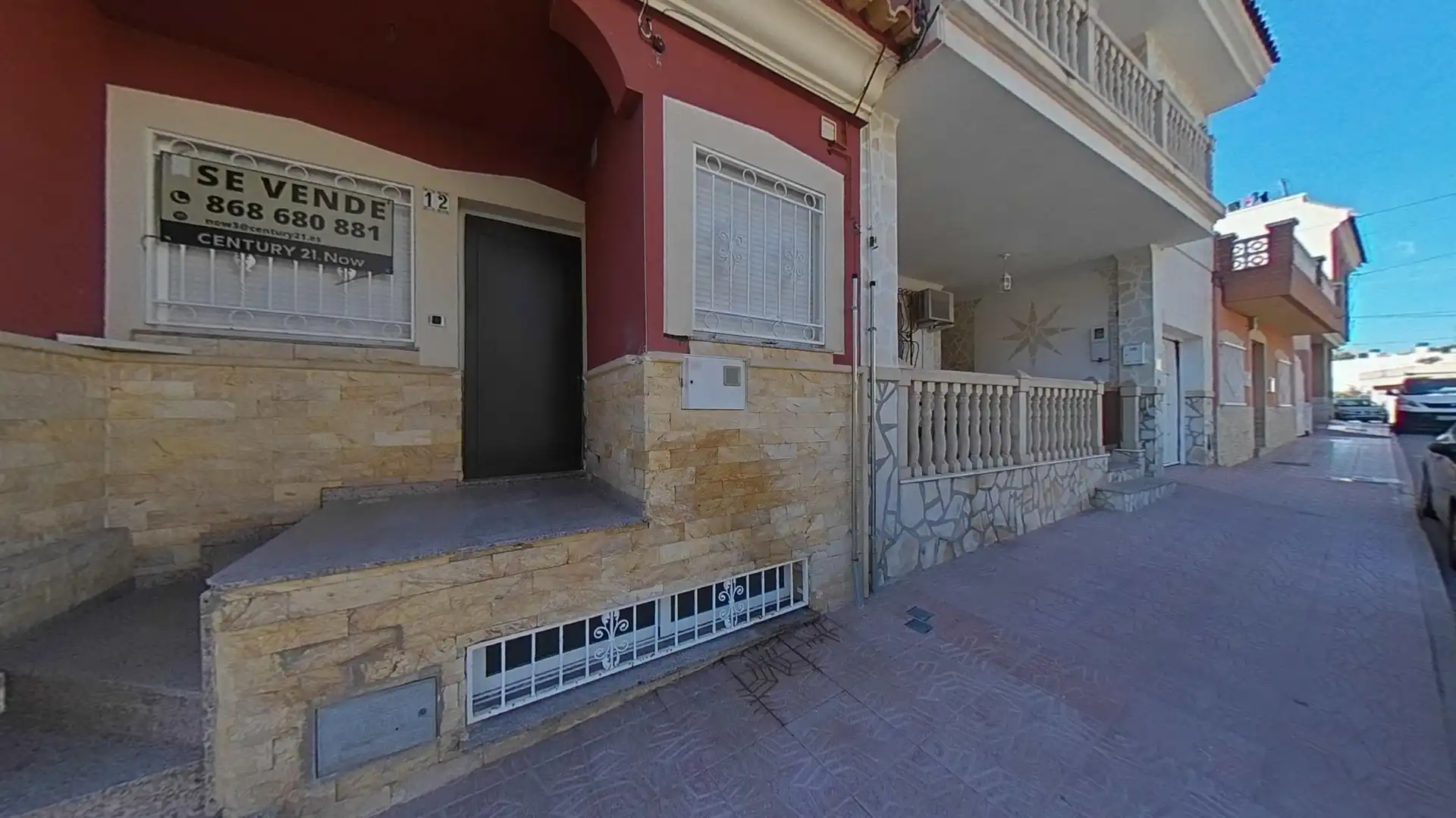 Vista exterior de Casa adosada en venta en Mazarrón