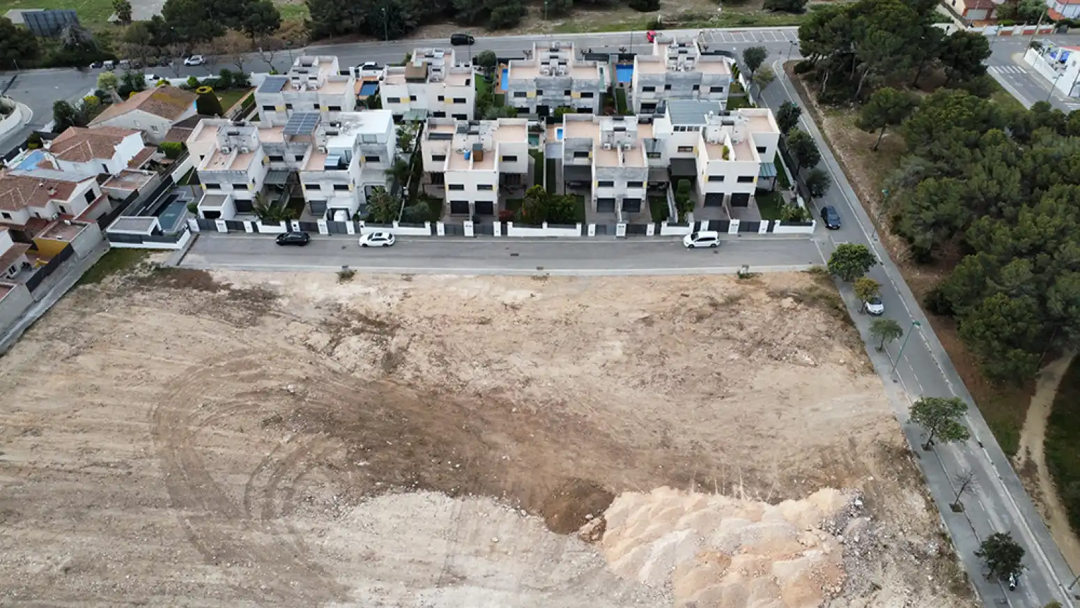 Vista exterior de Casa adosada en venta en Calafell con Aire acondicionado, Jardín privado y Parquet